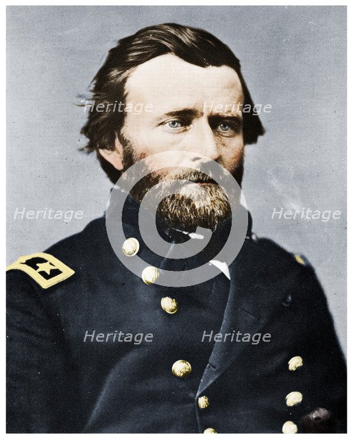 General Ulysses S Grant, American soldier and politician, c1860s (1955). Artist: Unknown.