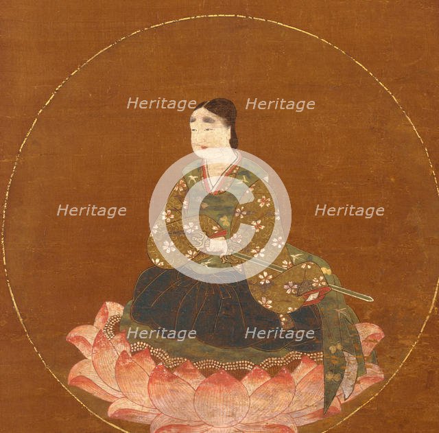 Mandala of Wakamiya of Kasuga Shrine (Kasuga wakamiya mandara), early 14th century. Creator: Unknown.