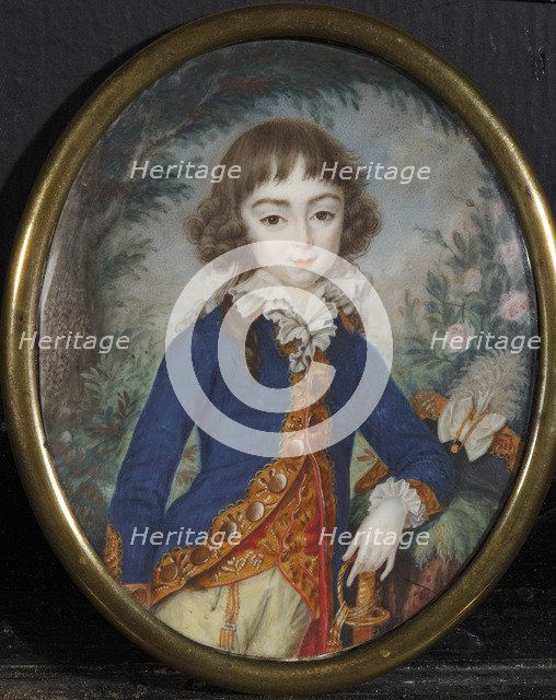 Portrait of Alexander Ivanovich Ribeaupierre (1781-1865) as Child.