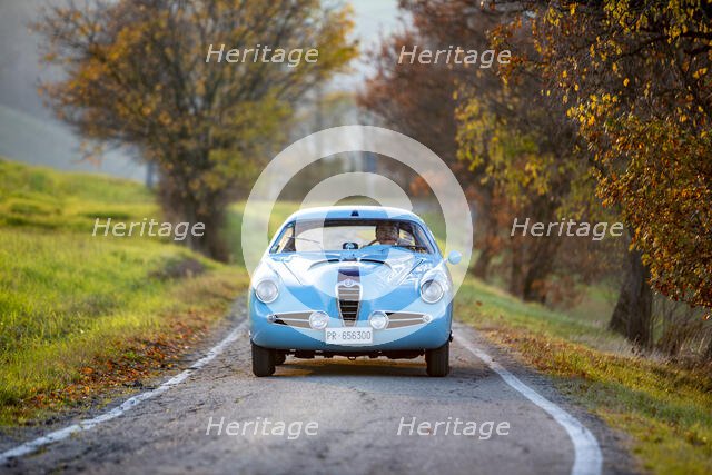 1955 Alfa Romeo 1900 SZ coupe Zagato. Creator: Unknown.
