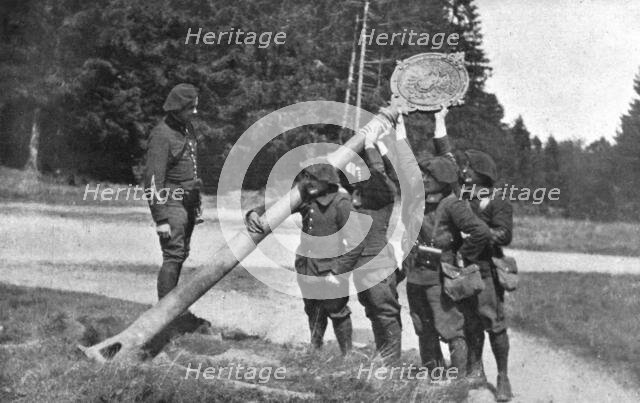 'En Alsace et sur la Frontiere', 1914. Creator: Unknown.
