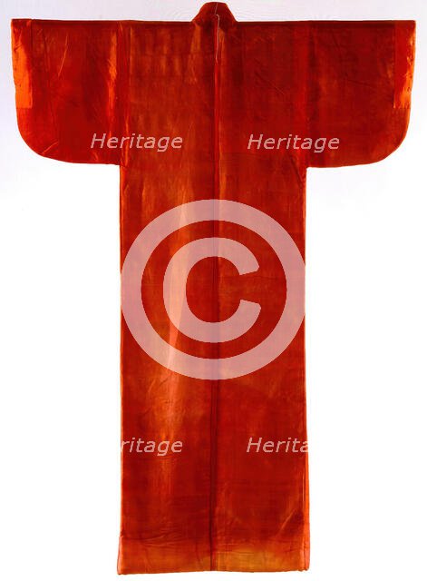 Woman's Under Kimono (Uchiki) Worn Under An Uwagi, late 19th century. Creator: Unknown.