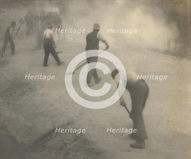 [Road workers],c1928. Creator: Arnold Morell Macdonald.