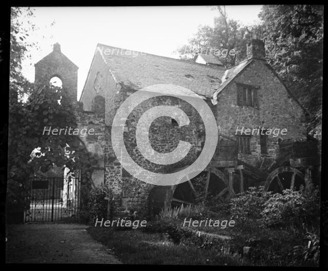 Castle Mill, Mill Lane, Dunster Park, Dunster, West Somerset, Somerset, 1940-1949. Creator: Ethel Booty.