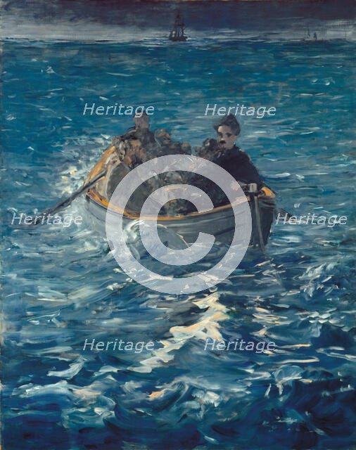 Rochefort's Escape, 1880-1881. Creator: Manet, Édouard (1832-1883).