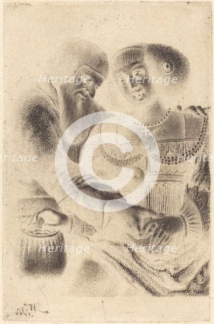 Man and Woman Embracing. Creator: Master NW.