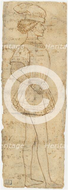 Standing Youth, c. 1475/1500. Creator: Unknown.