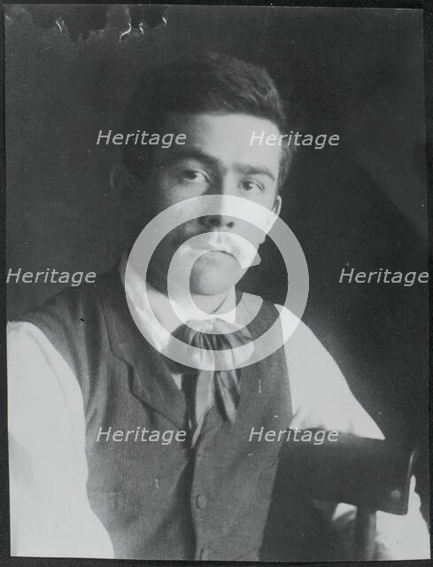 Samuel Murray, c. 1890. Creator: Thomas Eakins.