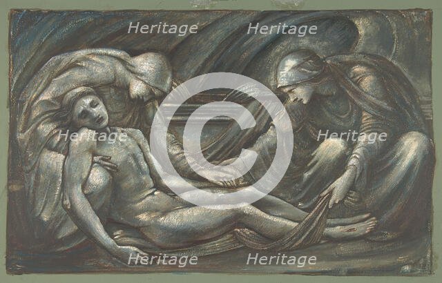 The Entombment, 1879. Creator: Sir Edward Coley Burne-Jones.