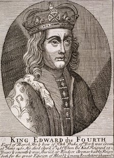 Edward IV, King of England, c1467, (c1750). Artist: Anon