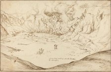 Forum Vulcani: The Hot Springs at Pozzuoli, 1578. Creator: Joris Hoefnagel.