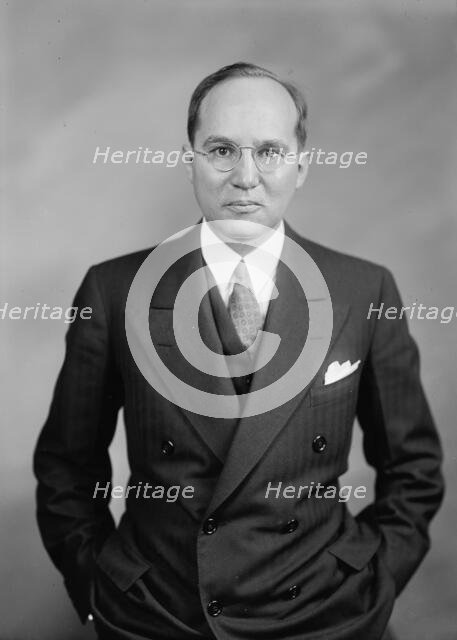 John W. Barriger III - Portrait, 1942.  Creator: Harris & Ewing.