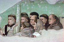 Fragment of a series on the life of St Francis. Artist: Giotto 