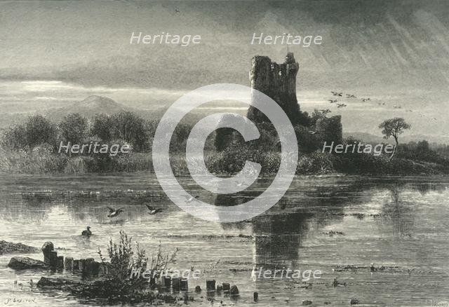'Ross Castle, Killarney', c1870.