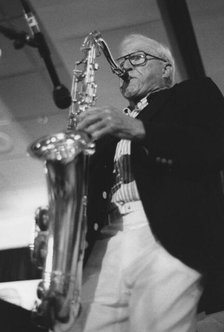 Jerry Jerome, The March of Jazz, Clearwater Beach, Florida, 1997. Creator: Brian Foskett.