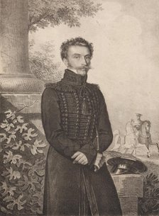 Portrait of Count Paul Khristoforovich Grabbe (1789-1875) , 1820s. Creator: Hampeln, Carl, von (1794-after 1880).
