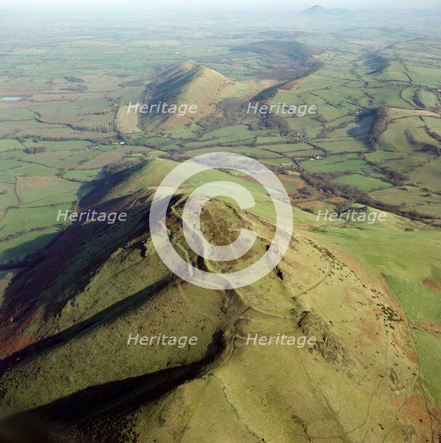Caer Caradoc hillfort, Church Stretton, Shropshire, 2001. Artist: EH/RCHME staff photographer