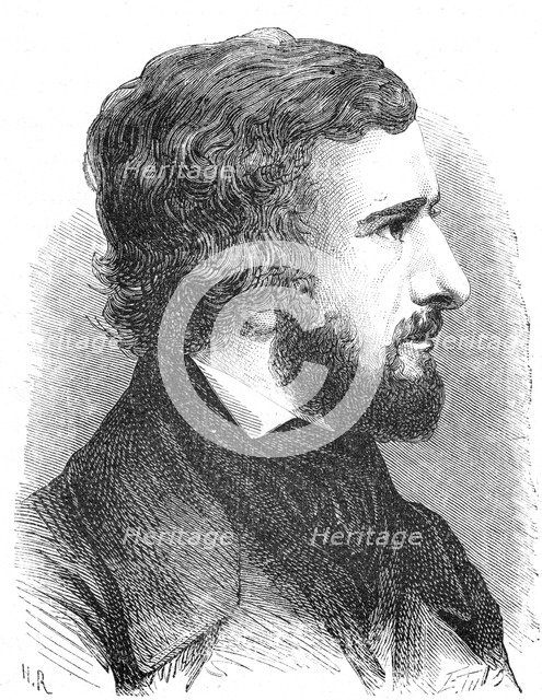 Hippolyte Fizeau, French physicist, 1870. Artist: Unknown