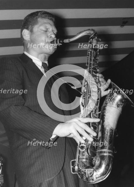 Zoot Sims, Marquee Club, London, 1961. Creator: Brian Foskett.