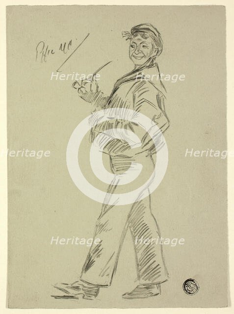 British Seaman on Shoreleave, n.d. Creator: Philip William May.