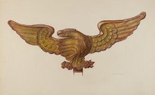 Eagle, c. 1941. Creator: Mina Lowry.