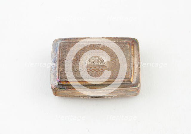 Vinaigrette, Birmingham, c. 1822/23. Creator: John Bettridge.