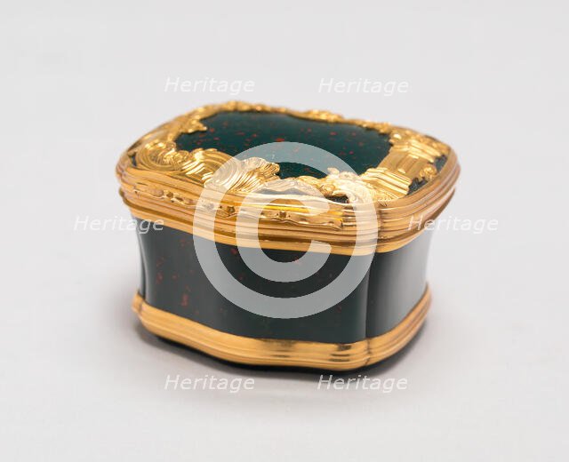 Pill Box, England, c. 1750/60. Creator: Unknown.