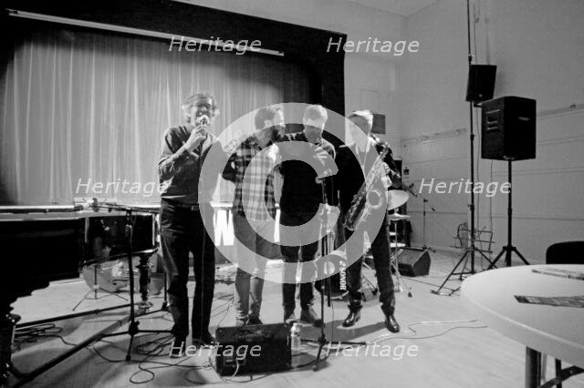 Darius Brubeck Quartet, Battle Jazz Festival, Battle, East Sussex, July 2023. Creator: Brian O'Connor.