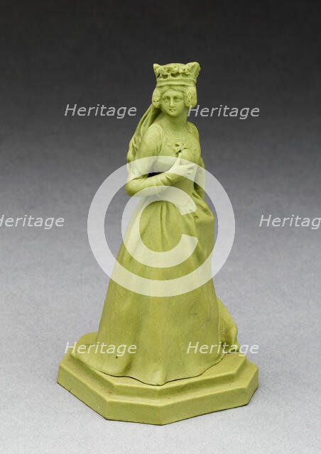 Chess Piece: Queen, Burslem, Late 18th century. Creator: Wedgwood.