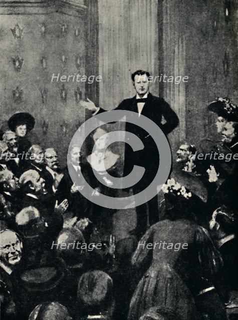 'Member for North-West Manchester', c1906, (1945). Creator: Unknown.