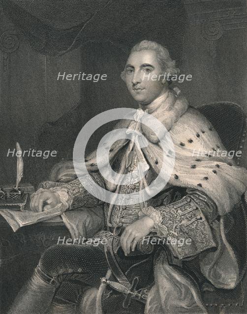 'William Fitz-Maurice Petty, First Marquis of Lansdowne', c1766, (early-mid 19th century). Creator: H Robinson.