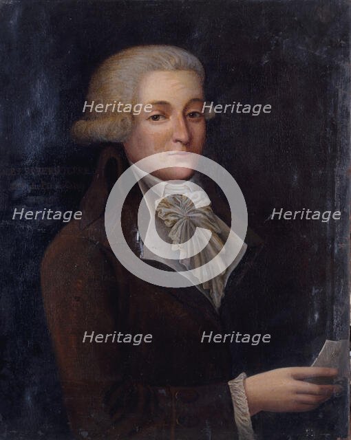 Portrait présumé d'Augustin de Robespierre, dit le jeune (1763-1794), conventionnel, c1790. Creator: Francois Bonneville.