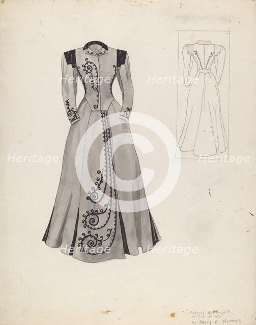 Suit (Costume), c. 1937. Creator: Mary E Humes.