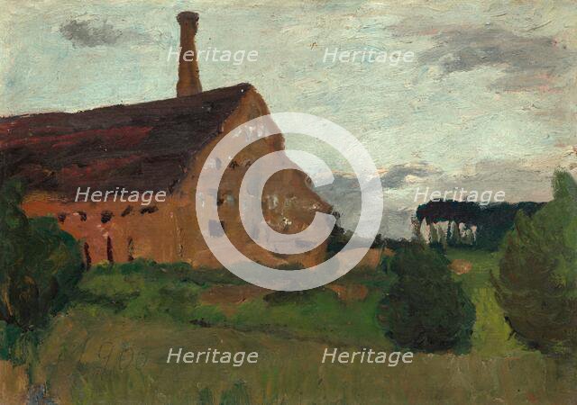 Old Factory, 1900. Creator: Paula Modersohn-Becker.
