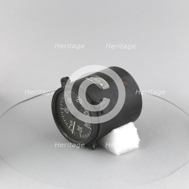 Tachometer, Japanese Navy, Model-1, Modification. Creator: Yokogawa Electric Machine Manufacturing Plant.