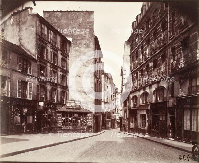 Rue De La Montagne (6432), France, c1923. Creator: Eugene Atget.