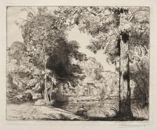 Bords de la Vie, 1908. Creator: Auguste Louis Lepère (French, 1849-1918).