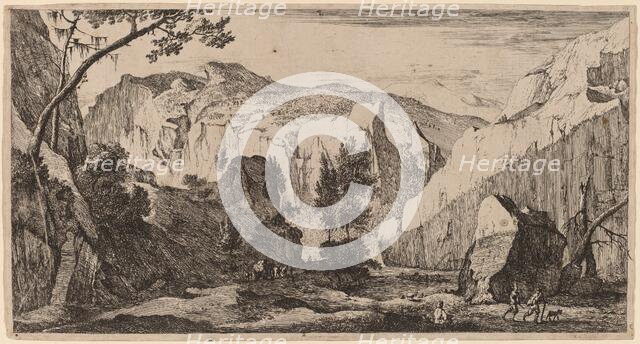 Rocky Landscape: pl.2. Creators: Roelant Roghman, Melchior Küsel.