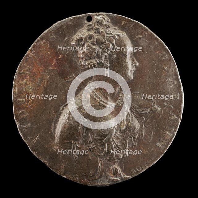 Violante Brasavola, Wife of Giambattista Pigna, late 16th century. Creator: Giovanni Battista Cambio.