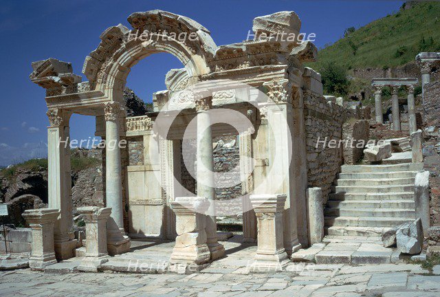 Temple of Hadrian in Ephesus, 2nd century. Artist: Unknown