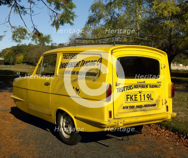 Trotter's Reliant Van from 'Only Fools and Horses' tv programme. Creator: Unknown.