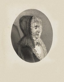 Marie de Vichy-Chamrond, Marquise du Deffand (1697-1780) , c. 1750.