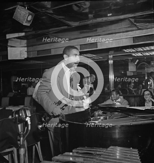 Portrait of Dizzy Gillespie, Downbeat, New York, N.Y., 1946. Creator: William Paul Gottlieb.