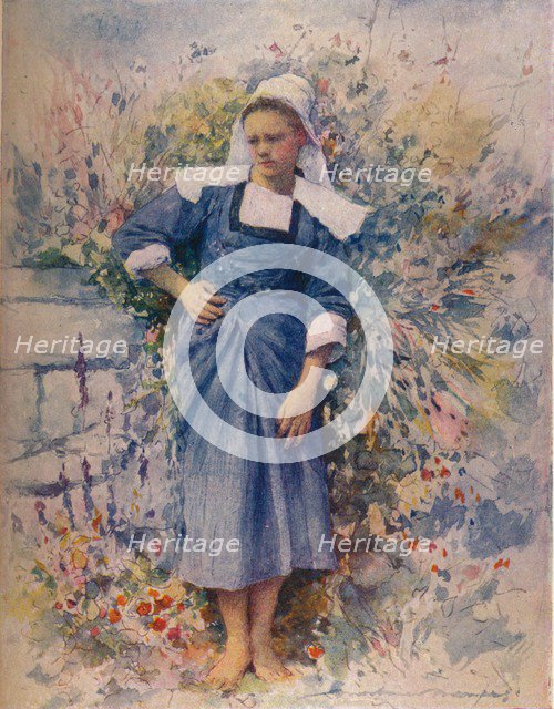La Petite Marie, 1905. (1914). Artist: Mortimer L Menpes