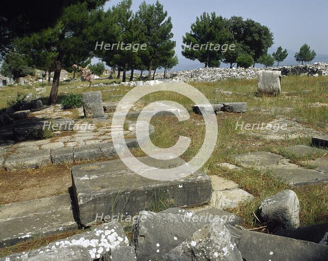 Priene, Agora, Ionia, Anatolia, Turkey, 1999. Creator: Unknown.