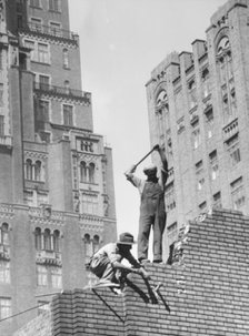 New York City views, between 1927 and 1938. Creator: Arnold Genthe.