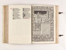 The Kelmscott Chaucer - The Works of Geoffrey Chaucer Now Newly Imprinted, 1896. Creator: Sir Edward Coley Burne-Jones.