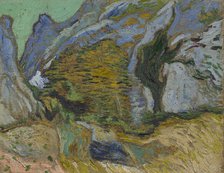 Ravine with a Small Stream, 1889. Creator: Gogh, Vincent, van (1853-1890).