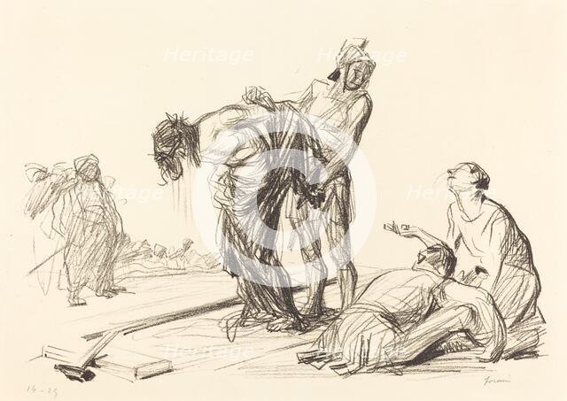 Christ Stripped of His Clothes, 1909. Creator: Jean Louis Forain.