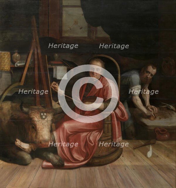 Saint Luke, 1556. Creator: Frans Floris.